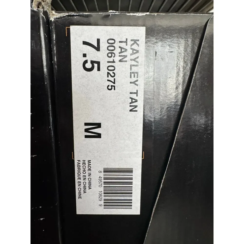 NWT B52 Faux Leather Boots by BullBoxer Tan Brown Kayley size 7.5 - Picture 6 of 8